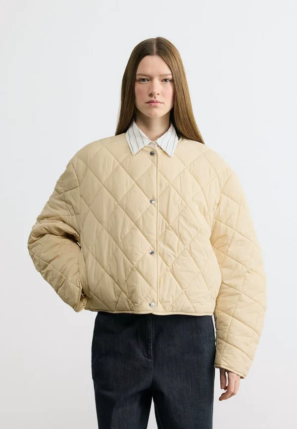 Легкая куртка паресса Boss, Open Beige