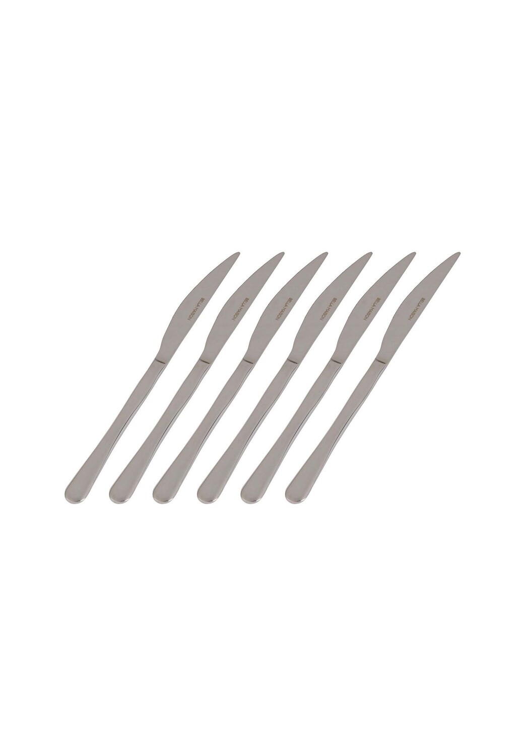 

Набор десертных ножей Bella в неподвластном времени дизайне Bella Maison, серебро