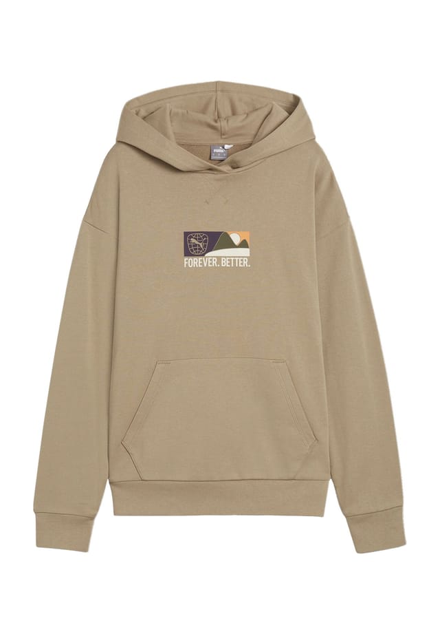 

Лучшая спортивная толстовка с капюшоном и карманом-кенгуру Puma, цвет 67 oak branch