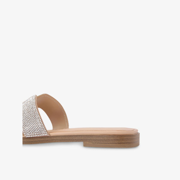 Сандалии Kg Kurt Geiger Raven из искусственной кожи, серебряный — фото 4
