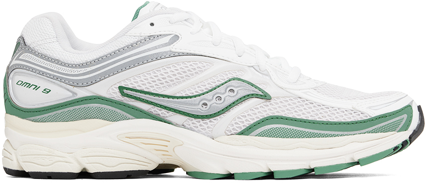 

Серо-зеленые кроссовки Progrid Omni 9 Saucony