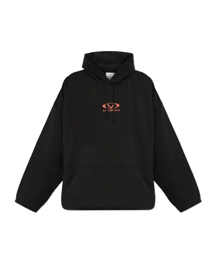 

Толстовка с логотипом Vetements, черный
