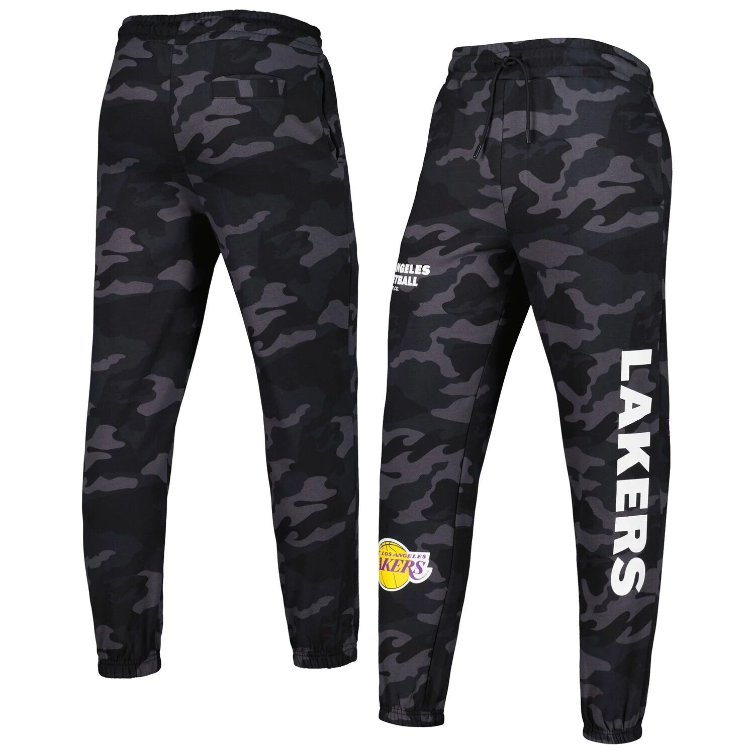 

Мужские джоггеры в тон New Era Black/Camo Los Angeles Lakers