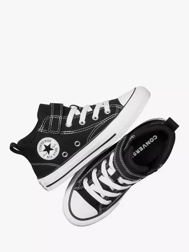 Детские кеды Chuck Taylor All Star из парусины, черно-белые Converse — фото 2
