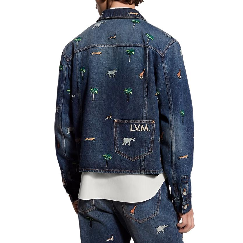Куртка The Darjeeling Limited SS26 LOUIS VUITTON, синий — фото 4