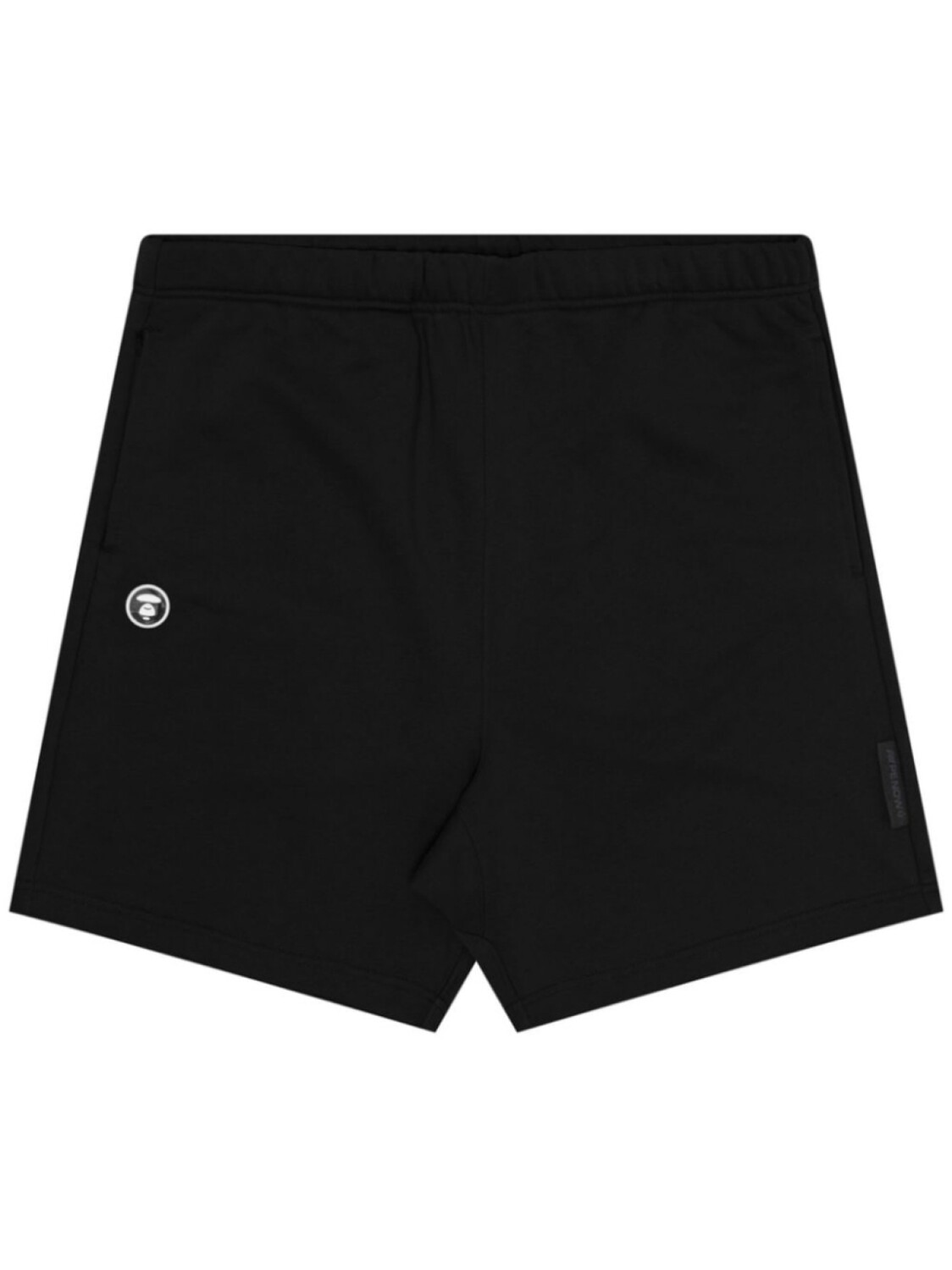 

A Bathing Ape шорты с эластичным поясом и нашивкой-логотипом, черный