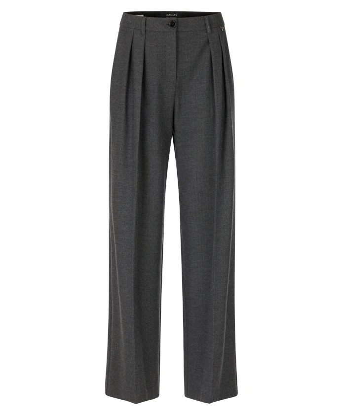 

Широкие брюки с высокой талией, Уичито Marc Cain, серый