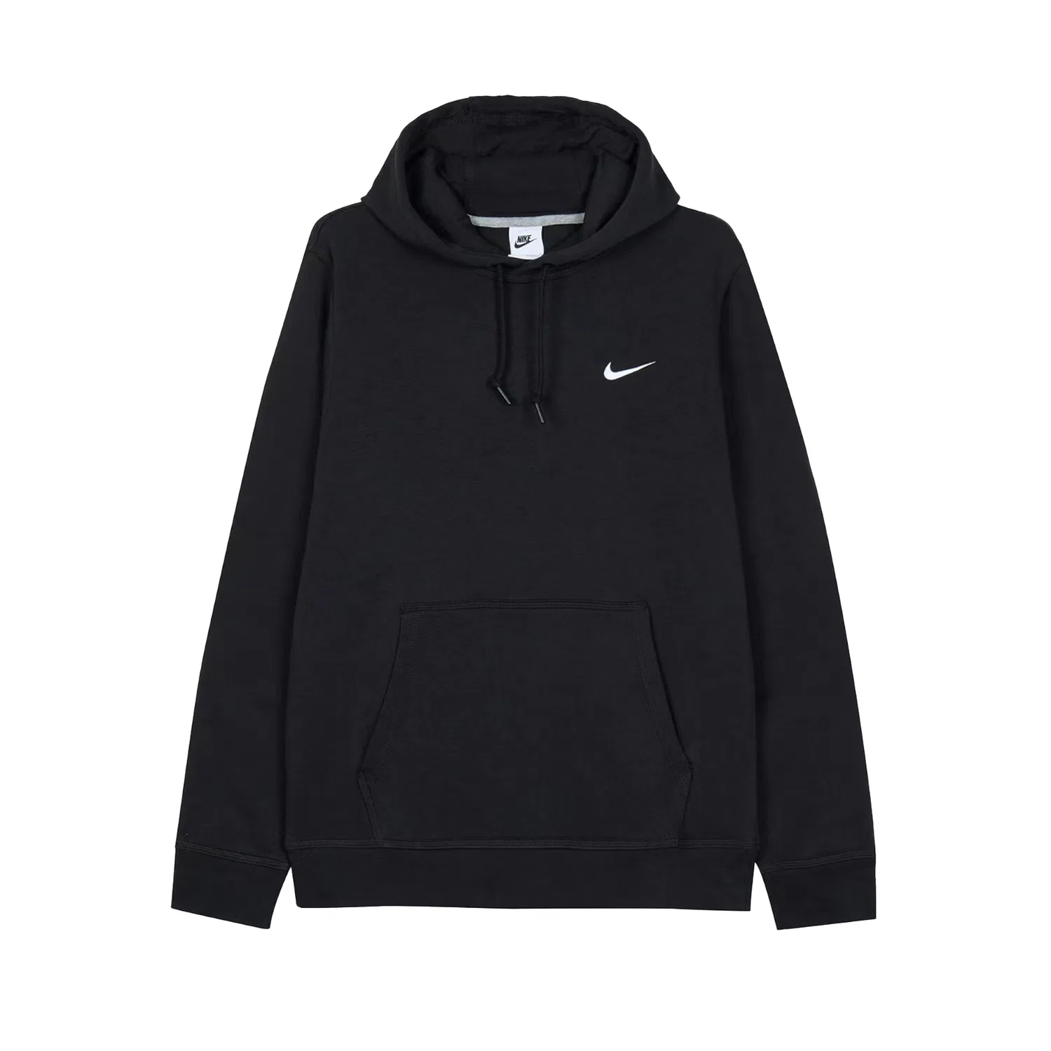 Толстовка унисекс Black с капюшоном утепленная Nike — фото 4