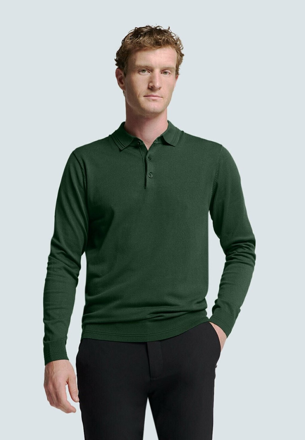 

Топ с длинными рукавами LONG SLEEVE NO EXCESS, темно-зеленый