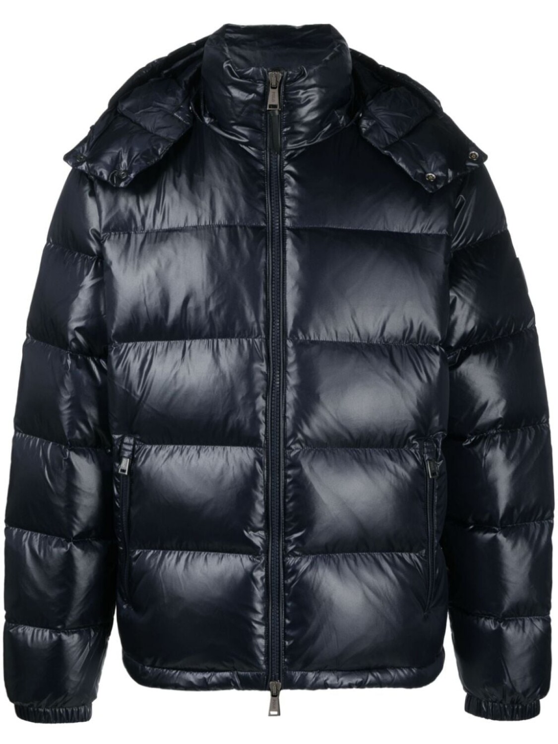 

Polo Ralph Lauren Flint logo-patch puffer jacket, синий