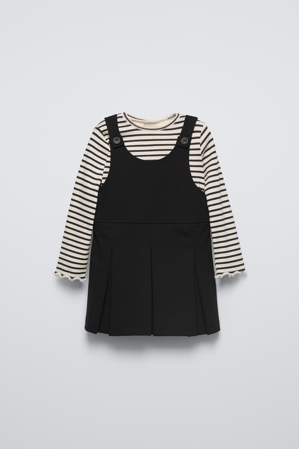

Текстурное платье ZARA, черный