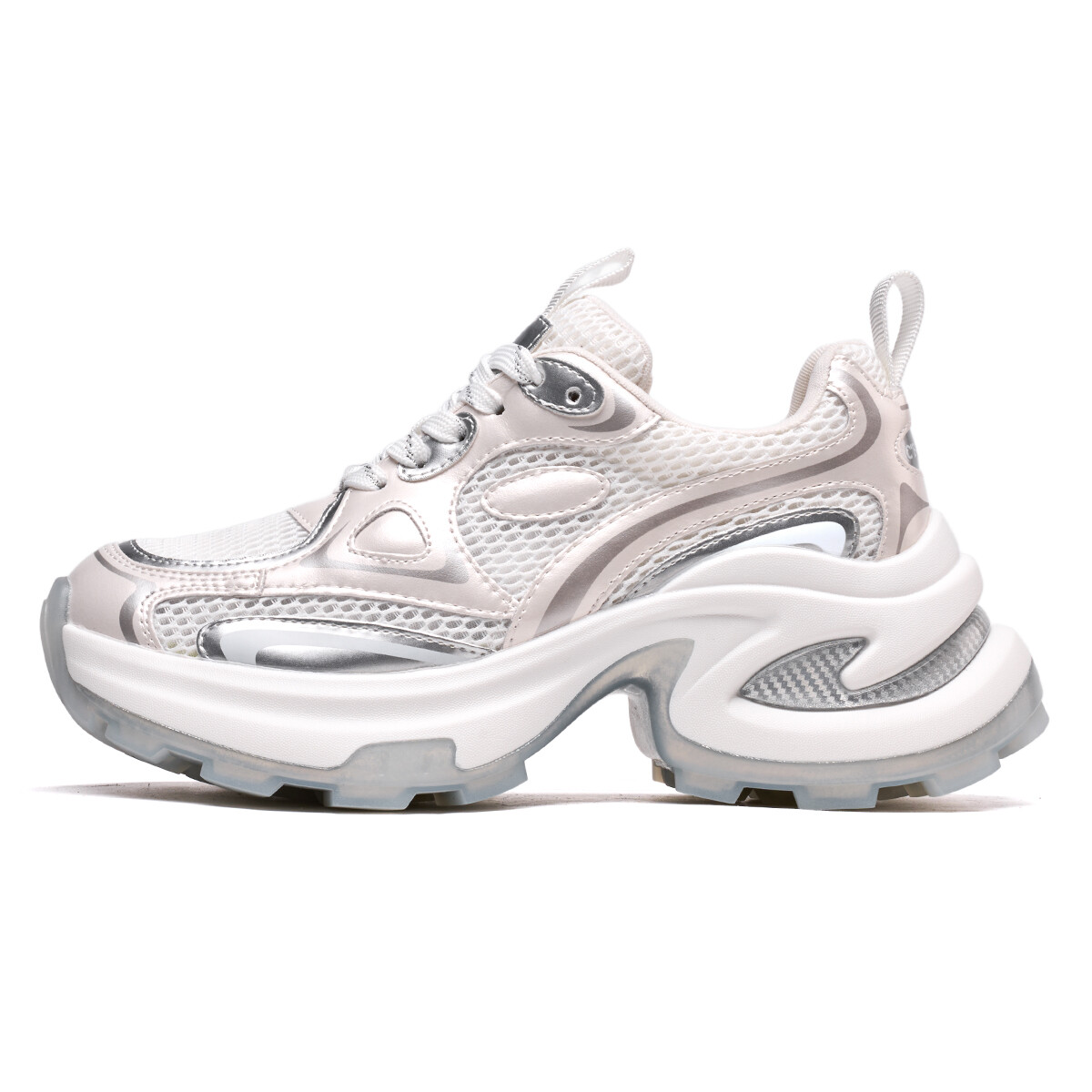 

Кроссовки C°BANNER Chunky Sneakers Women's Low-top White/Gray, белый/серый