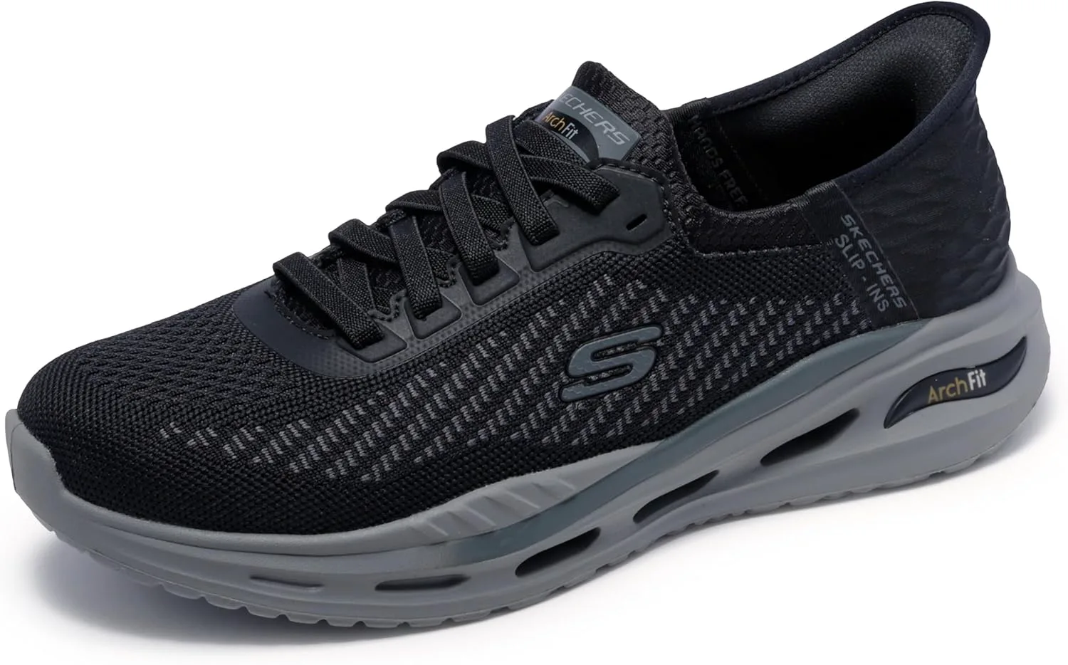 Мужские кроссовки Skechers Arch Fit Orvan Drex, черный — фото 3