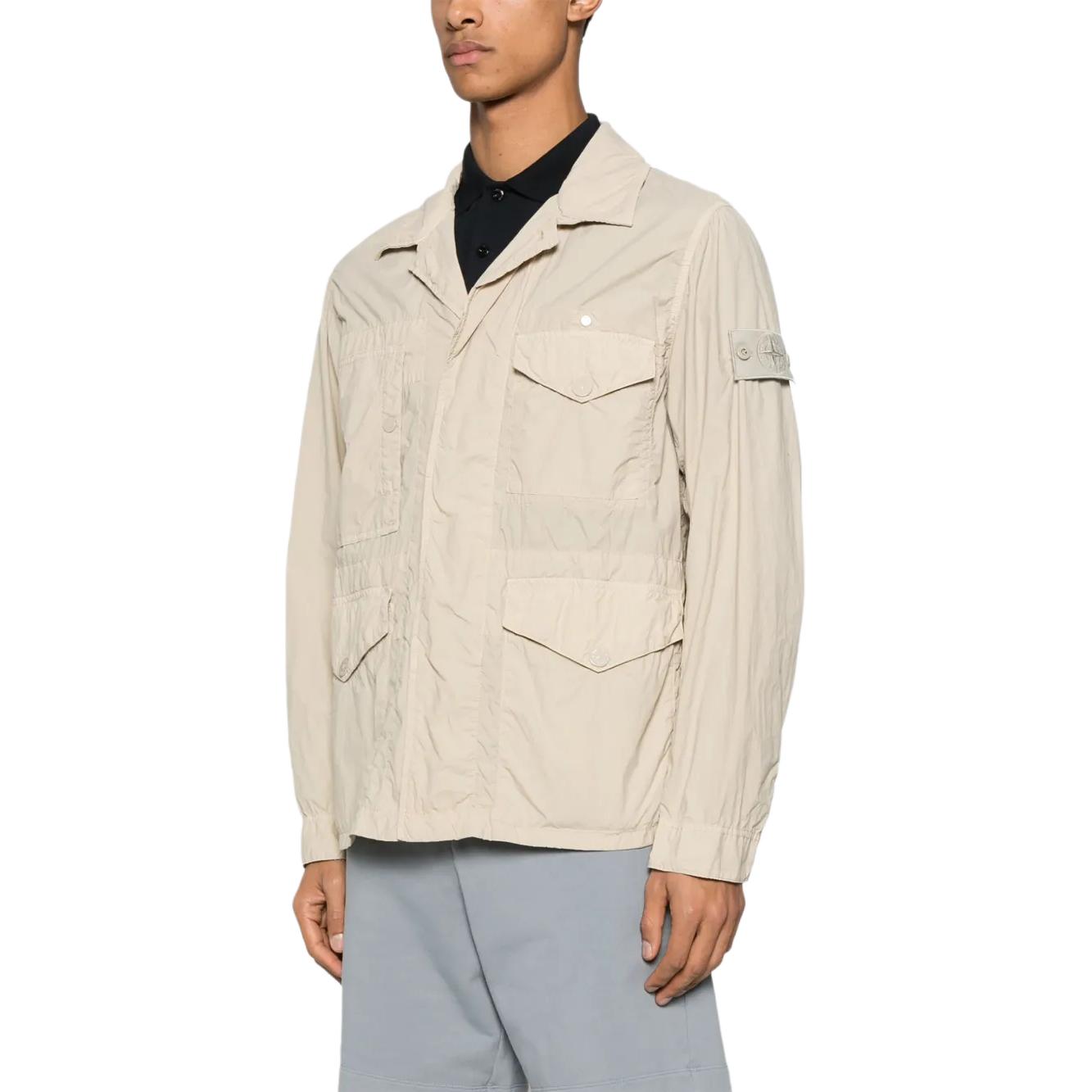 Призрачная куртка STONE ISLAND, светло-бежевый — фото 4