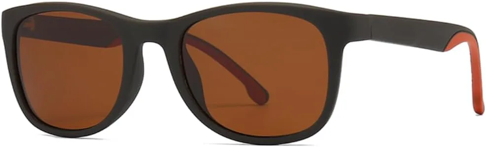 

Солнцезащитные очки с защитой от УФ-излучения UV400 | Компактная и легкая оправа | Линзы ярких цветов для занятий спортом на открытом воздухе и вождения DSVIGF, Gray