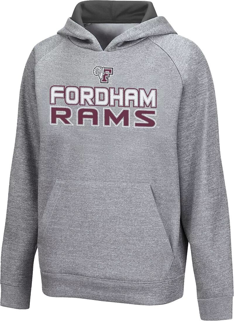 

Colosseum Серая толстовка с капюшоном Youth Fordham Rams