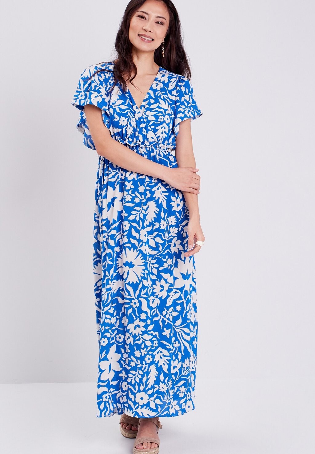 

Платье макси Breal, bleu electricque