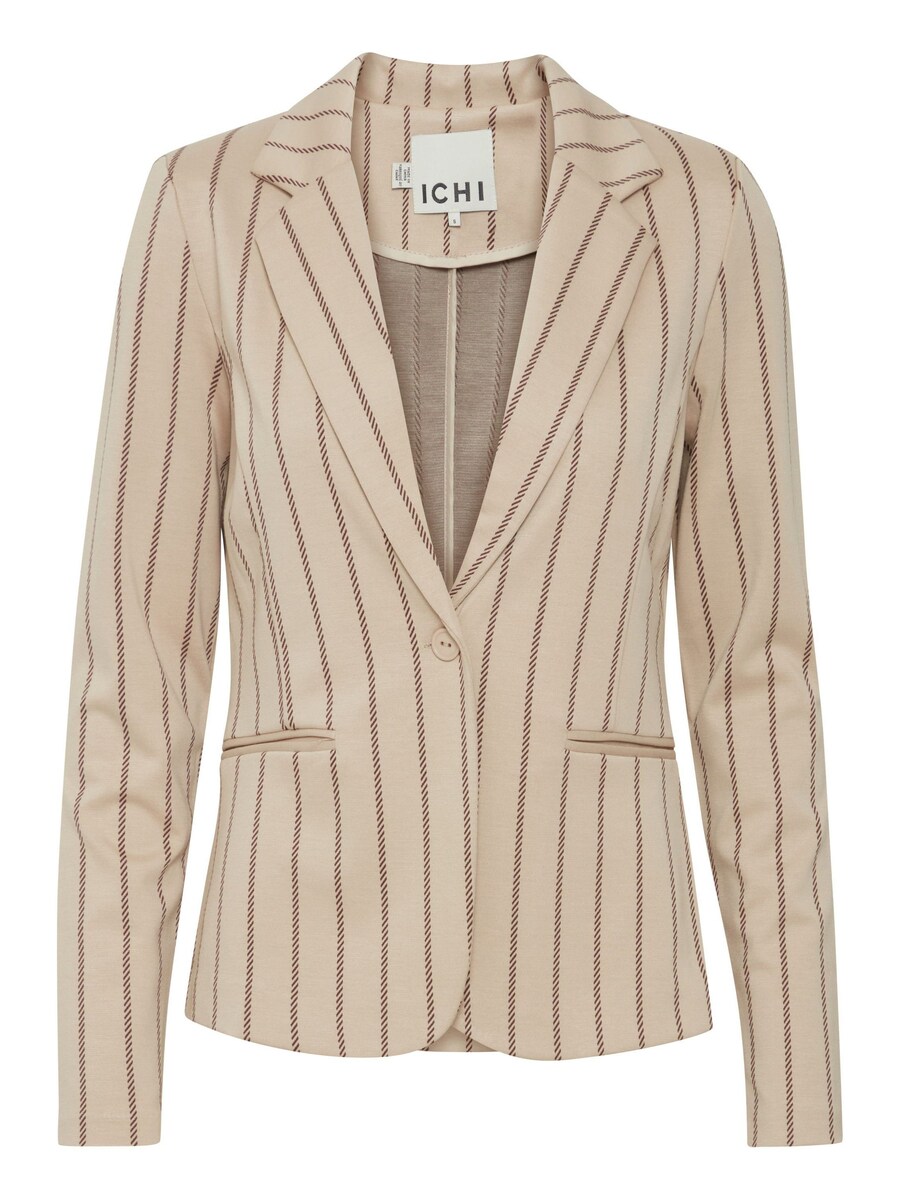 

Блейзер ICHI RUTI, цвет Dark beige/mottled beige