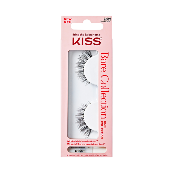 

Накладные ресницы kar03, 1 упаковка. Kiss Bare collection