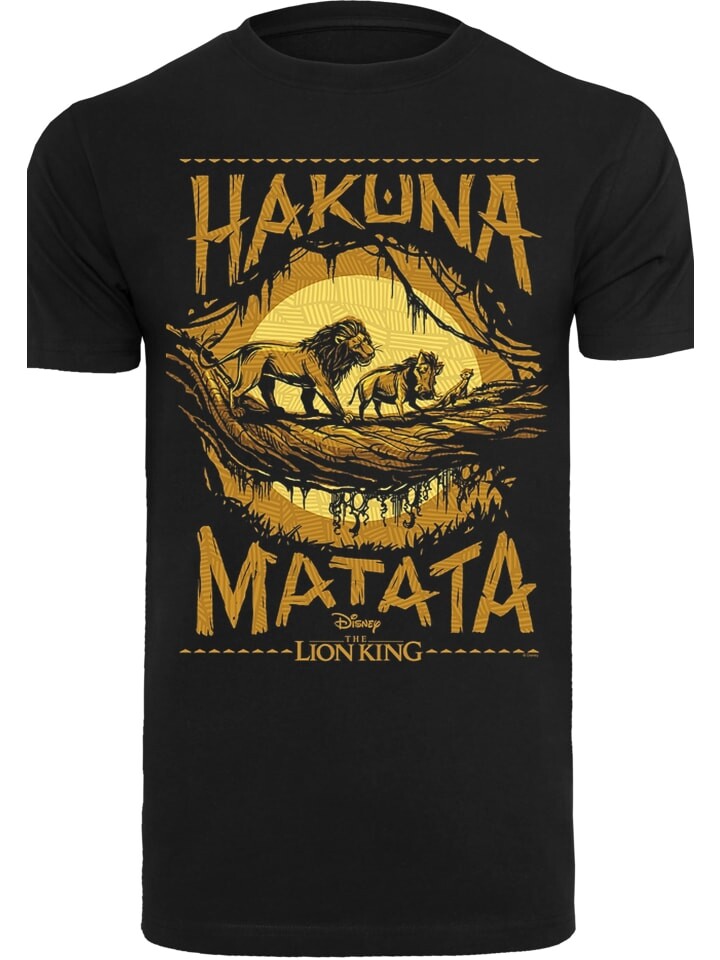 

Футболка F4NT4STIC König der Löwen Hakuna Matata, черный