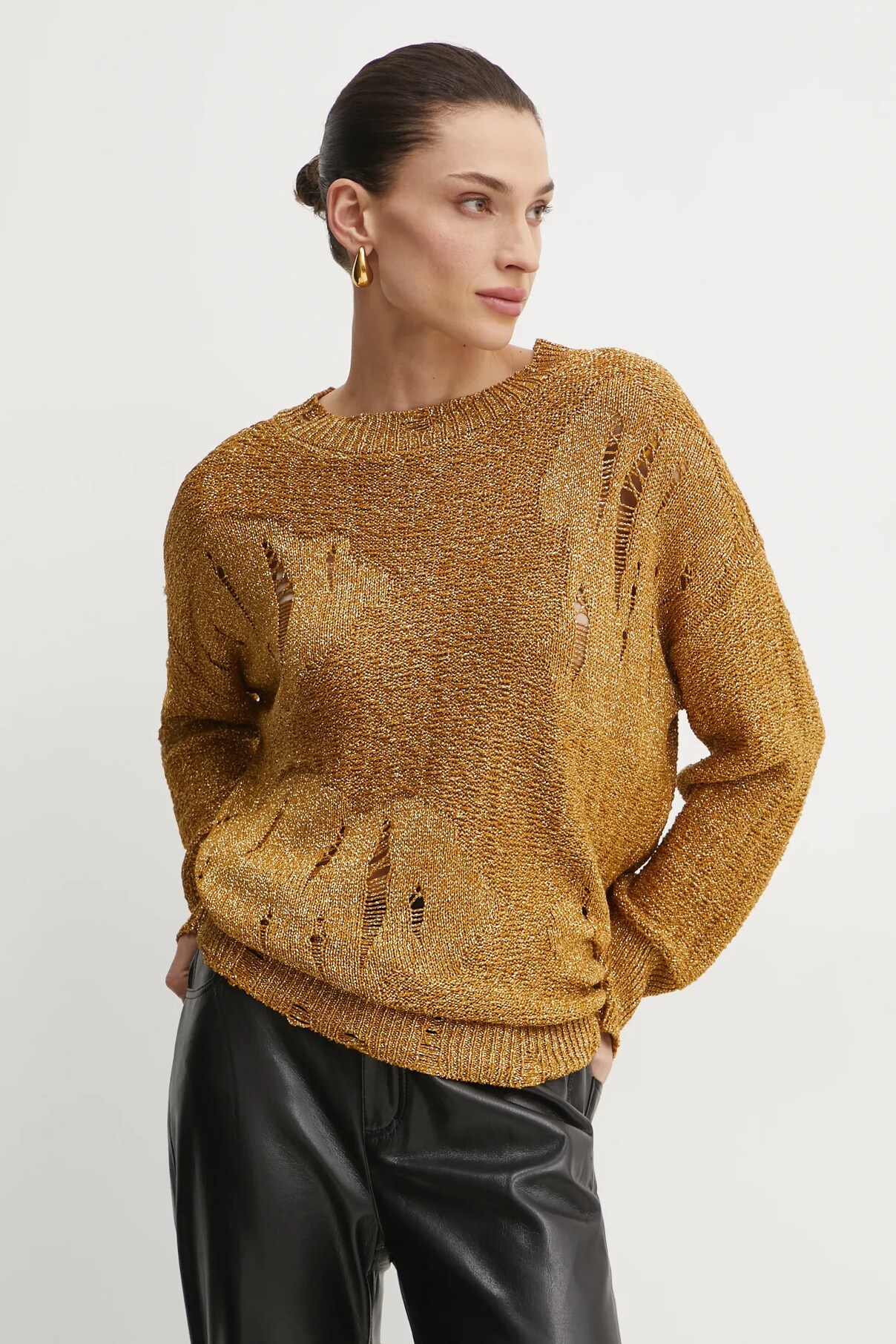 

Свитер Pinko, золотой