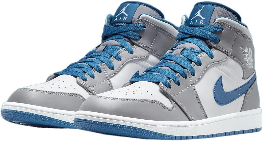 Кроссовки Air Jordan 1 Mid Mystic Navy Mint Foam 554724-413 Размер — фото 3