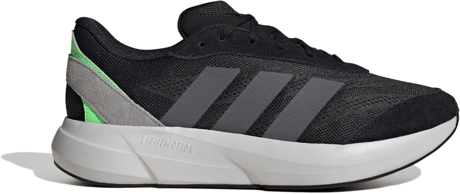 Мужские кроссовки Adidas Lightshift, Core Black Grey Five Lime Burst — фото 2