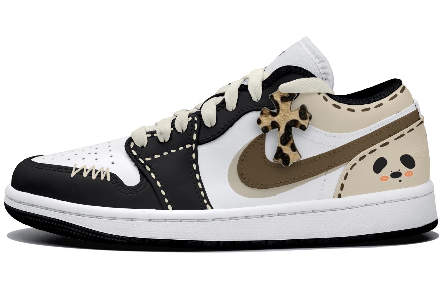 

Баскетбольные кроссовки Air 1 для детей, начальная школа Jordan, цвет Beige/Black Brown