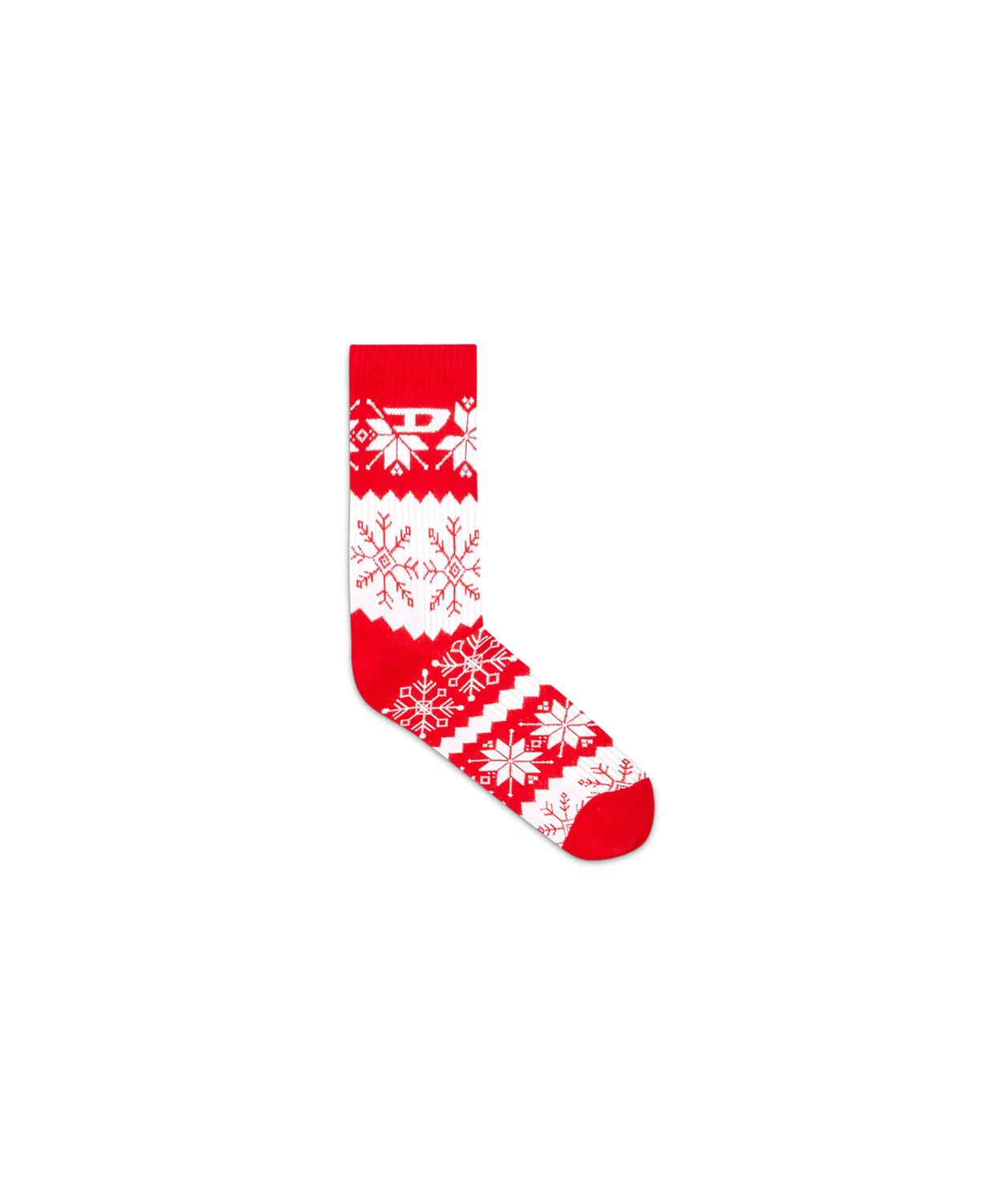 Носки мужские с новогодним узором SKM-D-XMAS, красные