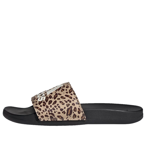 Тапочки adilette comfort slides Adidas, черный