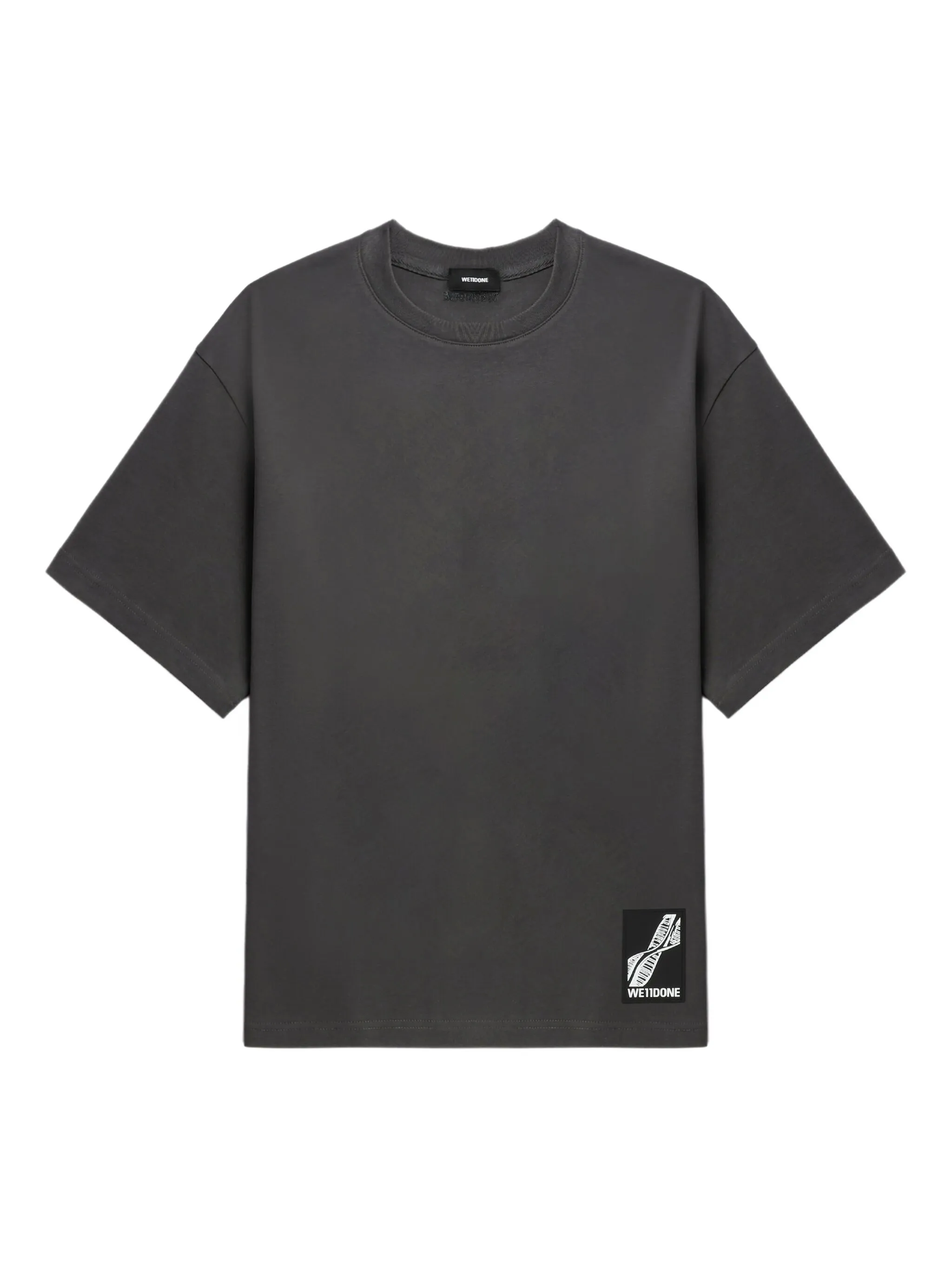 

Футболка с логотипом We11Done, серый