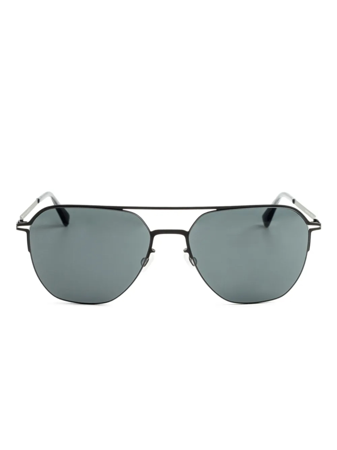 

Солнцезащитные очки в квадратной оправе Mykita, черный