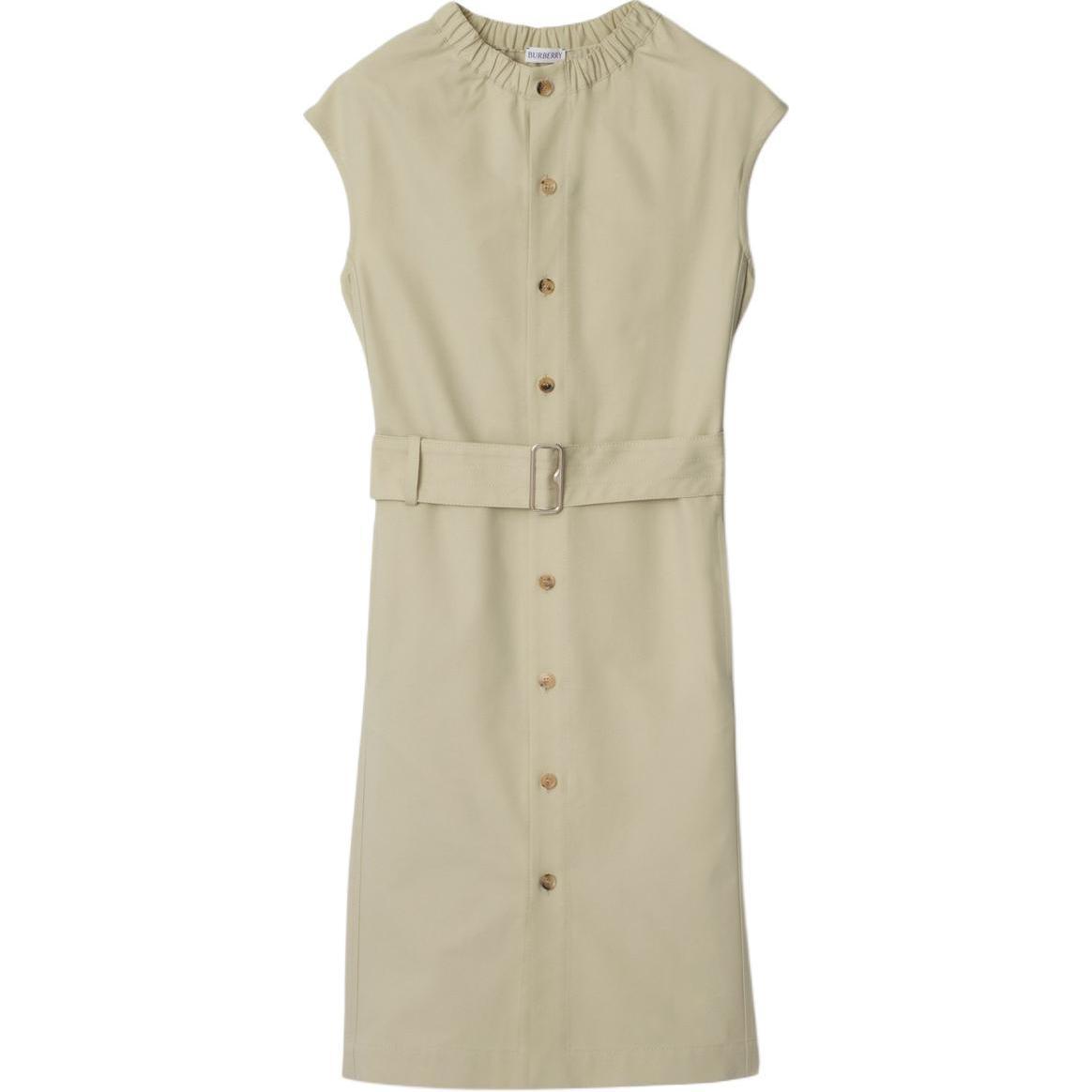 

Burberry Платье без рукавов FW24 Gypsum