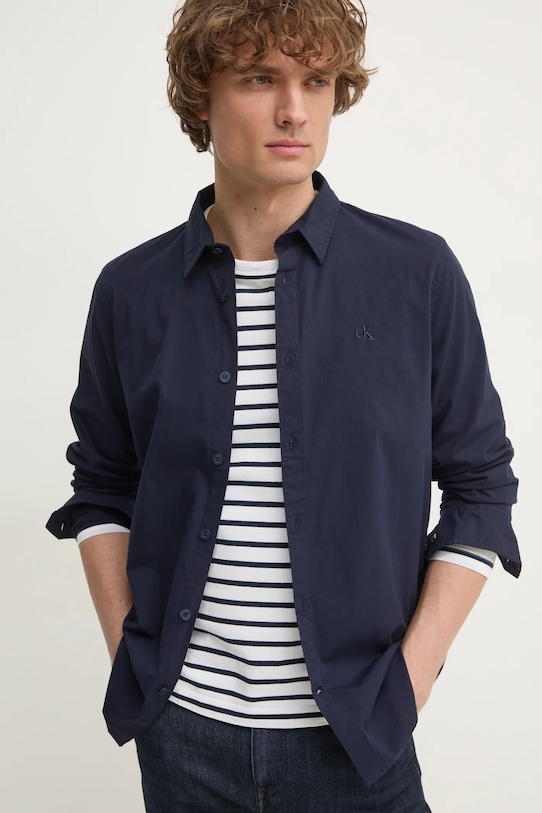 

Рубашка Calvin Klein Jeans, темно-синий