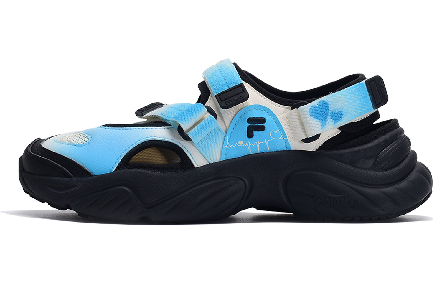 

Сандалии пляжные женские Conch синего цвета Fila Fusion