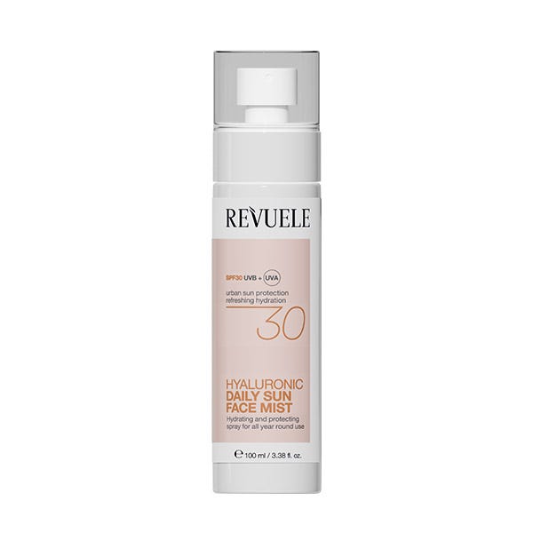 

Увлажняющий спрей для лица spf 30 REVUELE Hyaluronic Daily Sun Face Mist, 100 мл