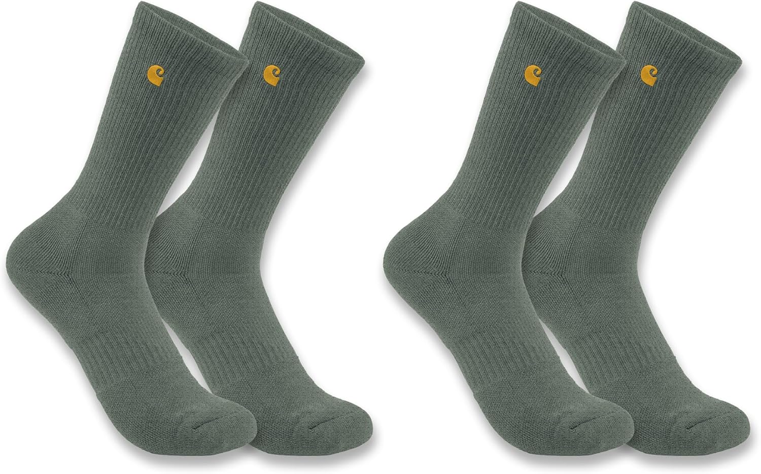 

Женские носки Carhartt Force Midweight Crew, 2 пары, Dusty Olive