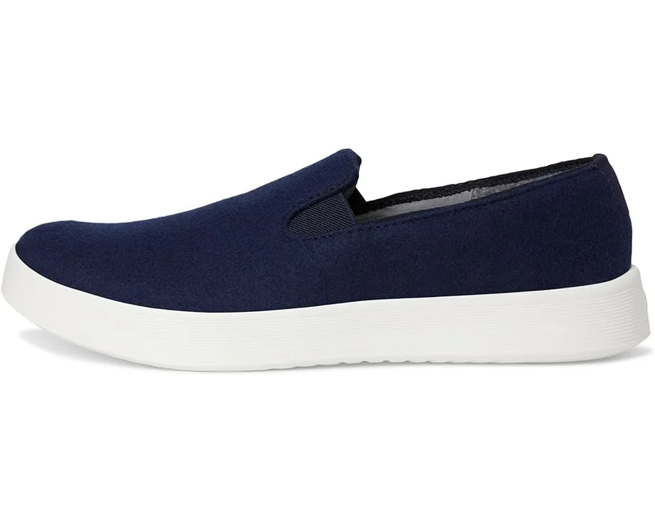 Кроссовки Allbirds Wool Cruiser Slip-On, Dark Navy (Blizzard) — фото 4