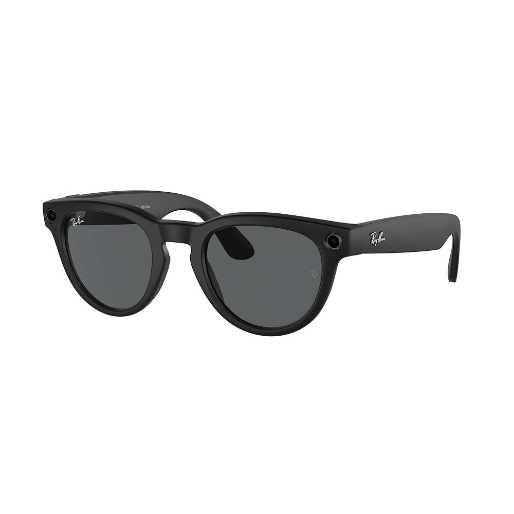 

Круглые солнцезащитные очки Ray-Ban Meta Headliner 0RW4009 50 мм, цвет Shiny Black