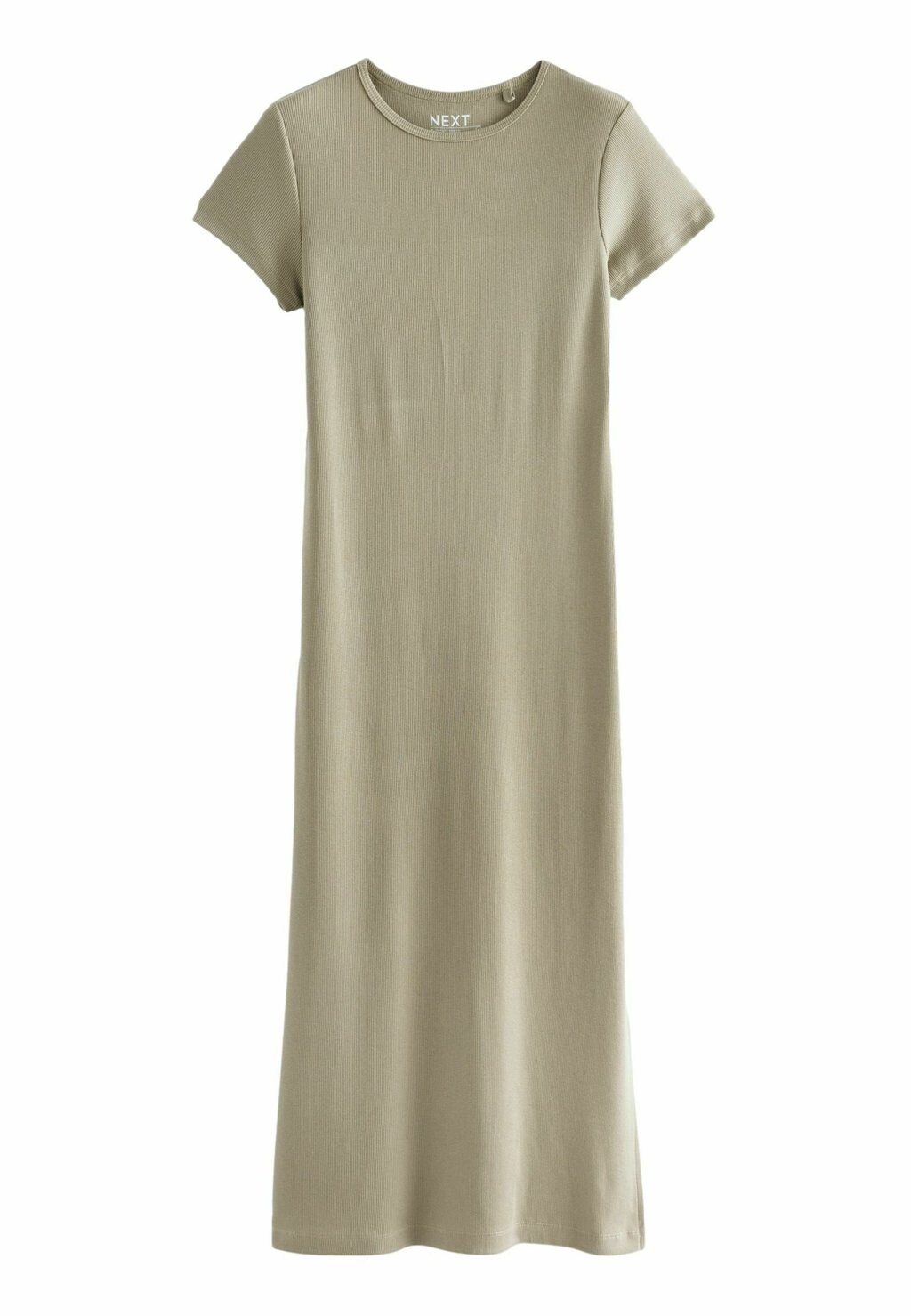 

Трикотажное платье COLUMN WITH SLIT DETAIL REGULAR FIT Next, зеленый