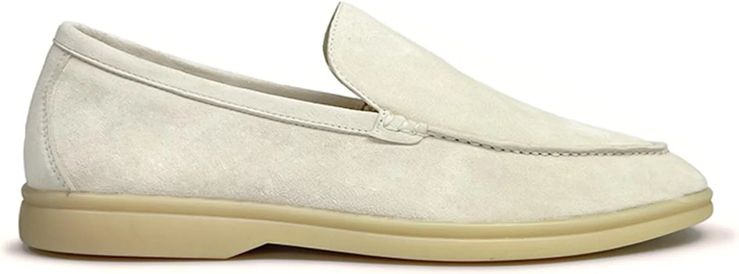 Лоферы мужские из замши Timeless Slip Ons, Brook White
