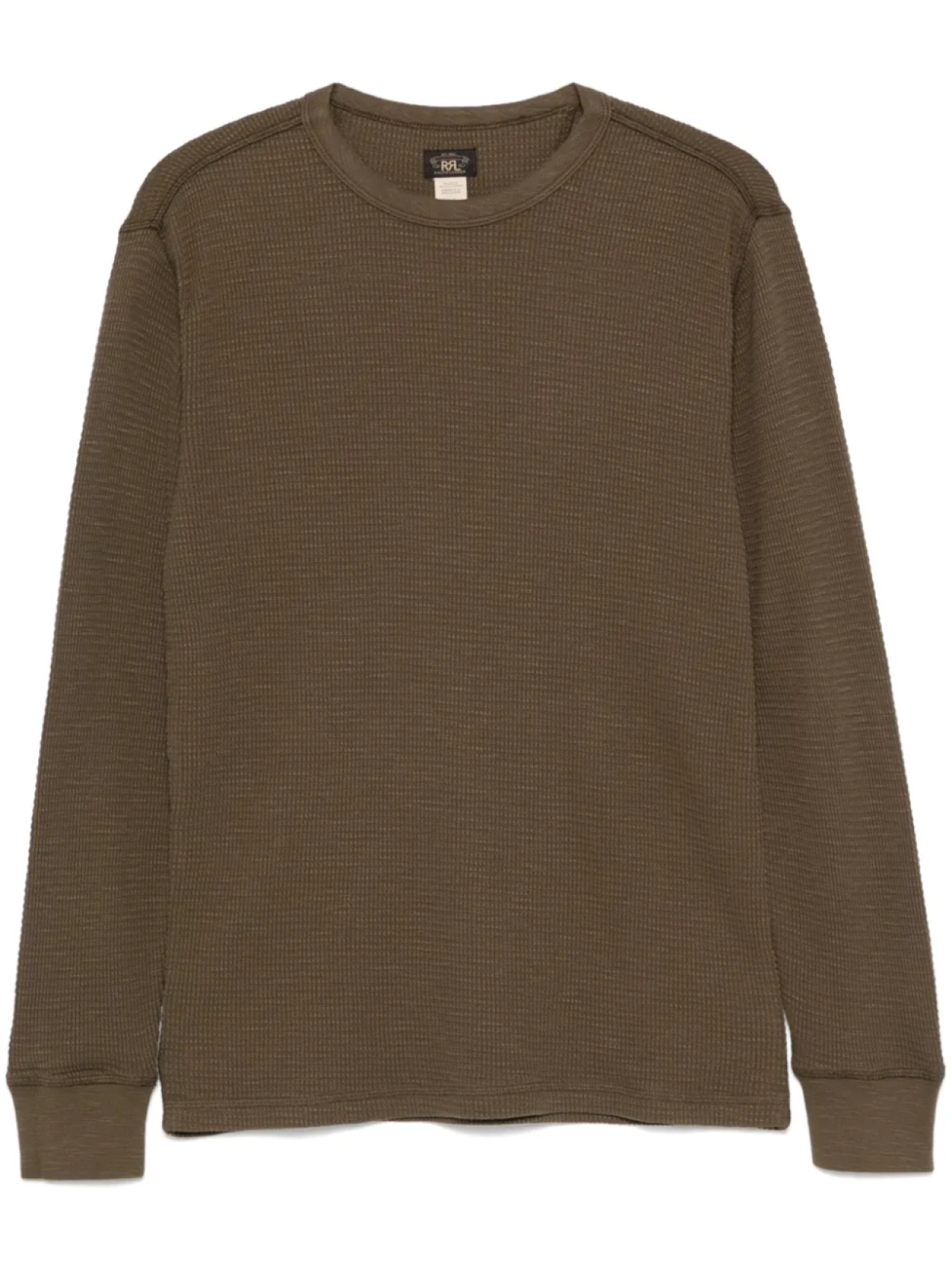

Футболка Ralph Lauren RRL из вафельной вязки, зеленый