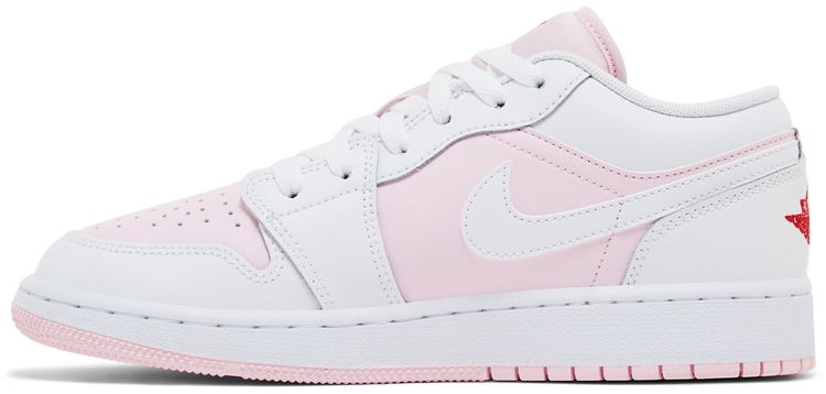 Кроссовки Air Jordan 1 Low GS 'Pink Foam', розовый — фото 3