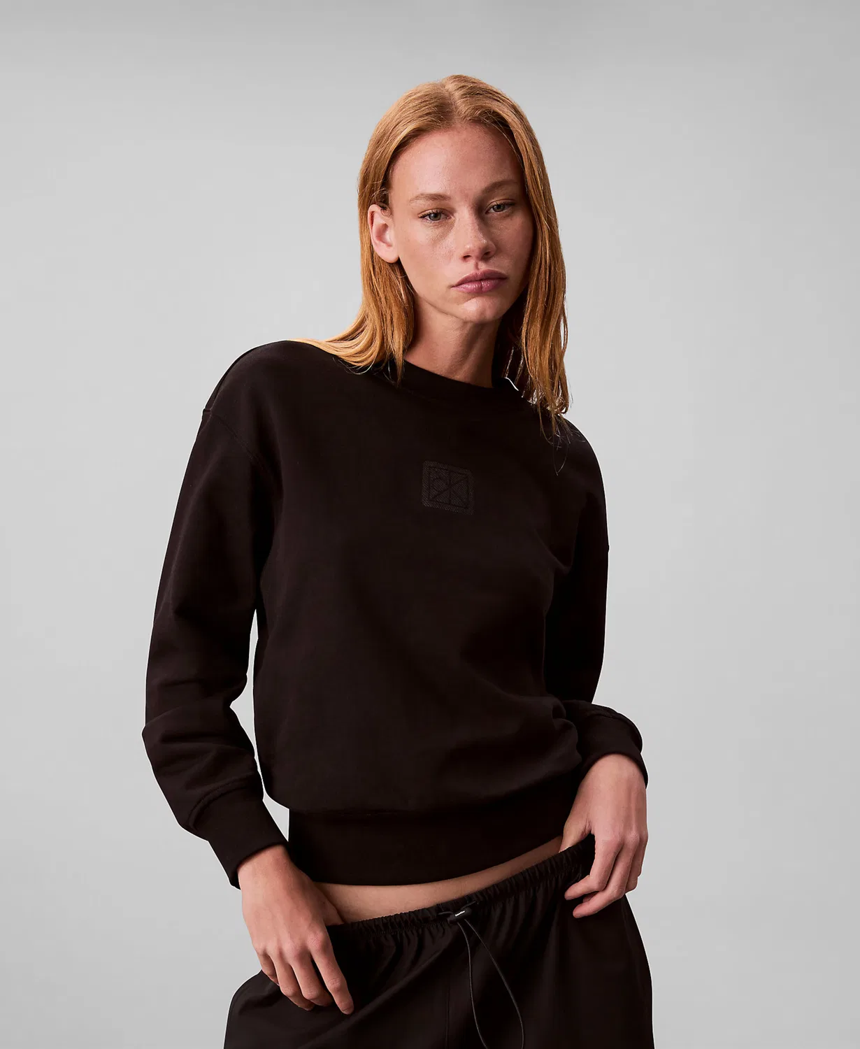 Толстовка Calvin Klein черного цвета — фото 4