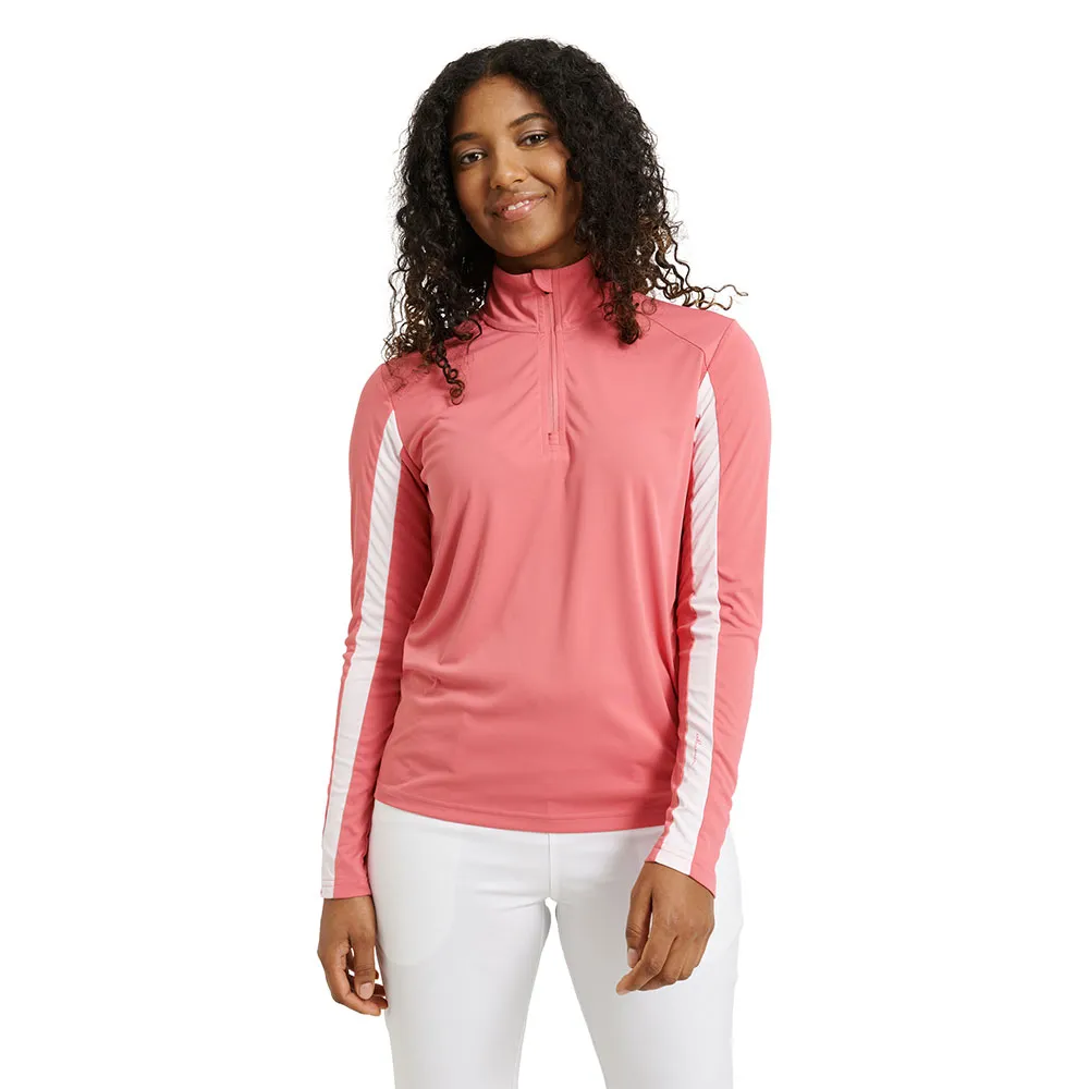 

Лонгслив Abacus Golf Aloha UV Woman, розовый