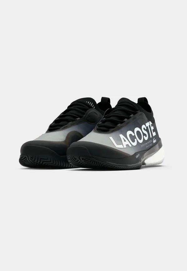 Кроссовки для тенниса ag lt25 lite для любых поверхностей Lacoste Sport, Black/White — фото 3