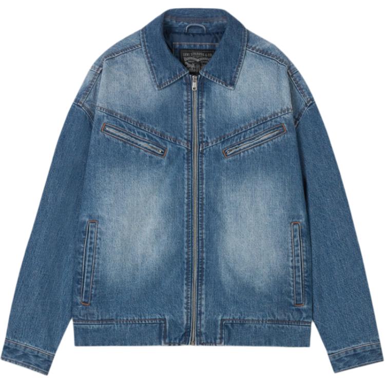 

Levis Джинсовая куртка унисекс темно-синяя, Dark Blue