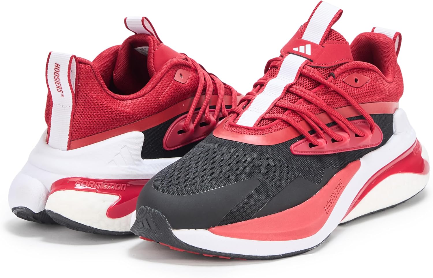 Кроссовки Adidas Унисекс-взрослые NCAA 25/26 Team Alphaboost V2, белый/черный/красный — фото 3
