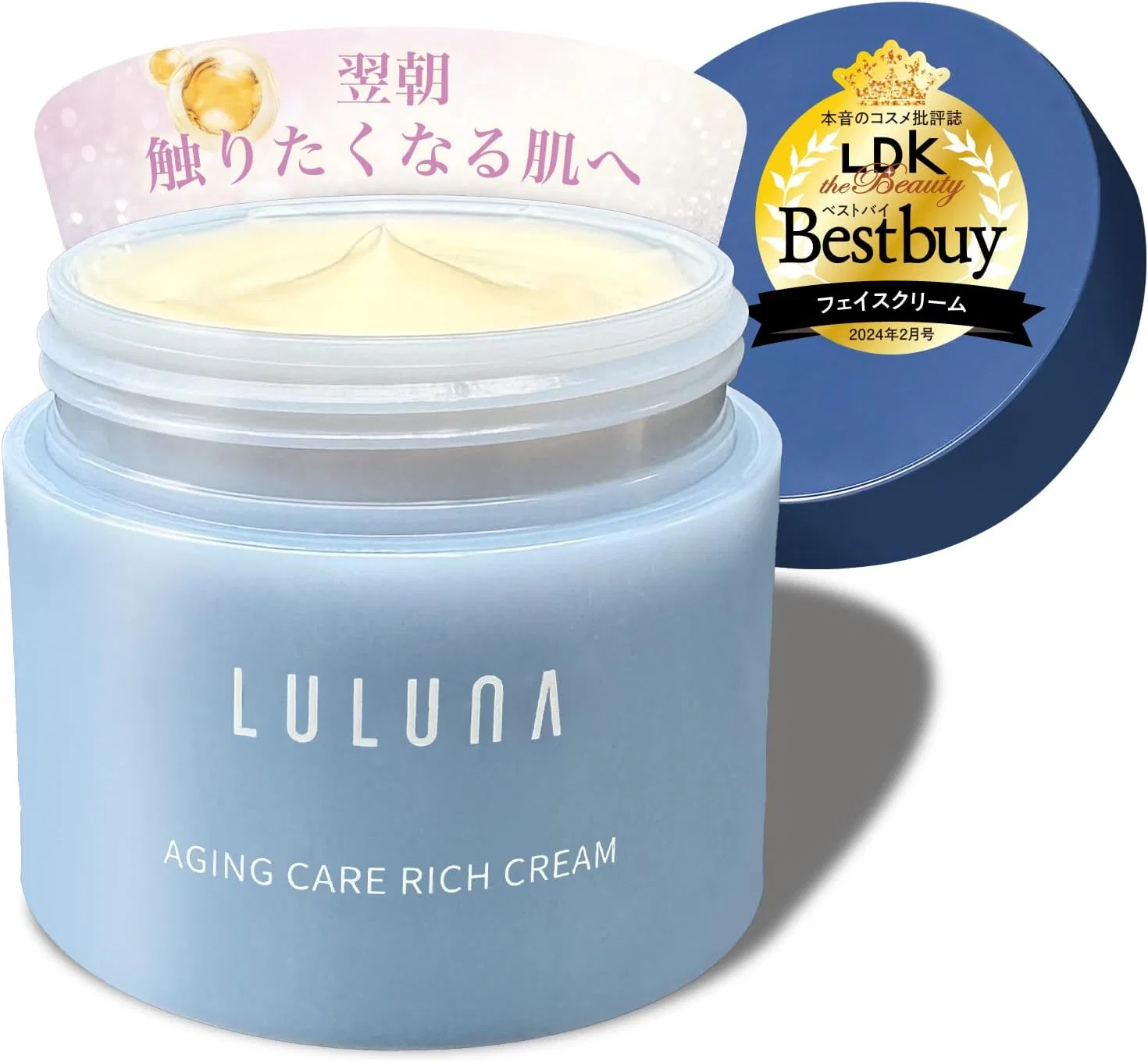 Крем для лица Luluna — Дневной Aging Care Rich Cream, , увлажняющий, для зрелой кожи, 60 г