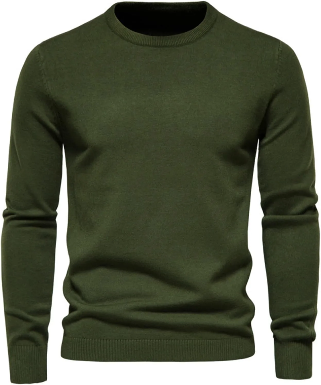 

Ymosrh Мужская футболка с длинным рукавом и круглым вырезом, M-2XL